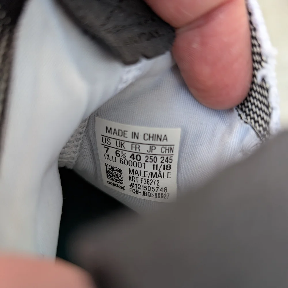 Adidas N3XT L3V3L Off White Gum US Size 7 - Picture 5 of 8